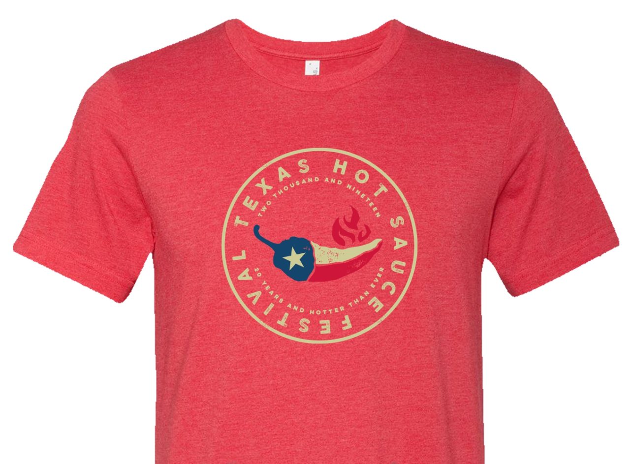 2019 Official Festival Shirt Texas Hot Sauce Festival